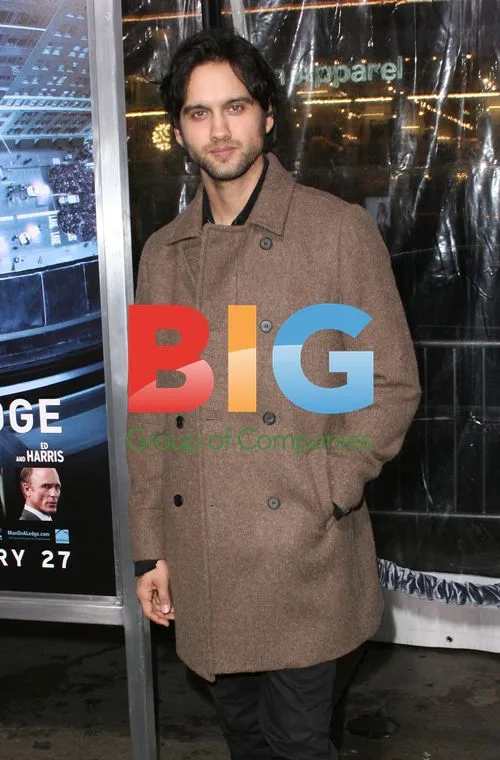 Michael Steger arrives at Man on a Ledge premiere