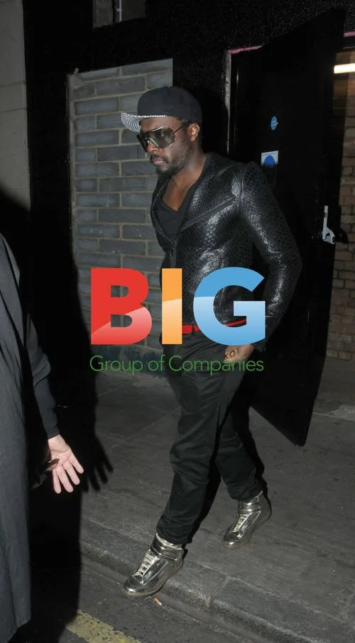 Will.i.am Leaving London Club