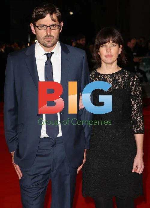 Louis Theroux and Nancy Strang at "The Woman In Black" Premiere
