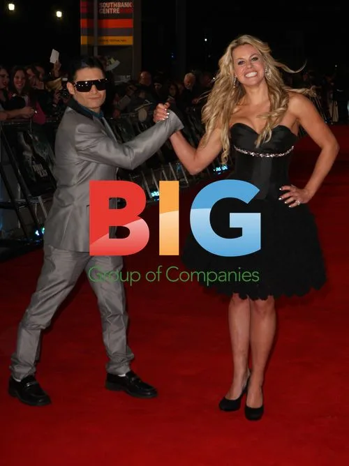 Corey Feldman and Chemmy Alcott at 'The Woman In Black' Premiere