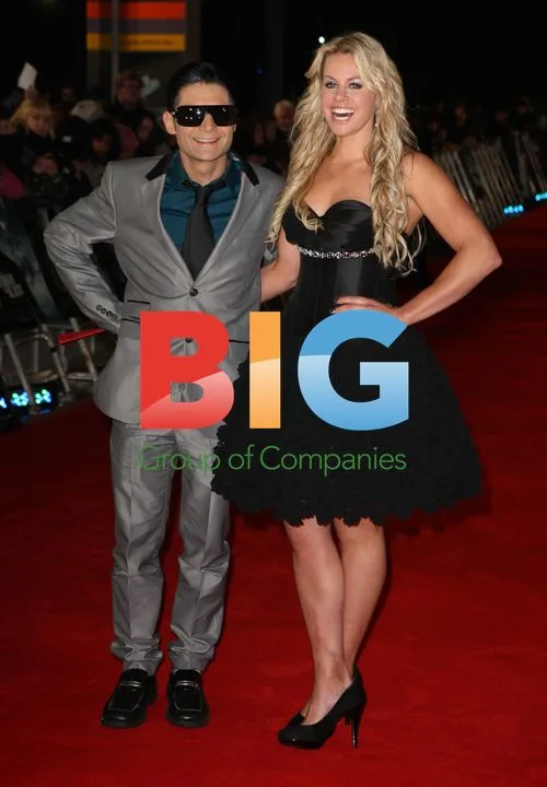 Corey Feldman and Chemmy Alcott at 'The Woman In Black' Premiere