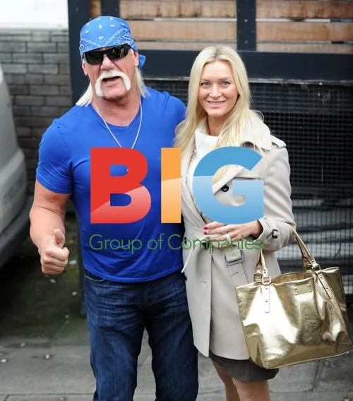 Hulk Hogan and Wife at ITV Studios