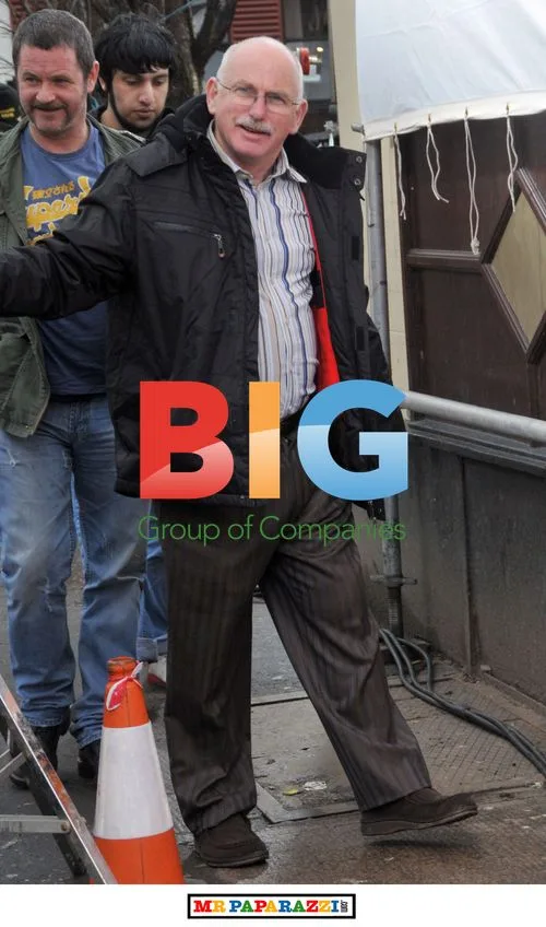 Gary Lewis Filming 'Filth' in Glasgow