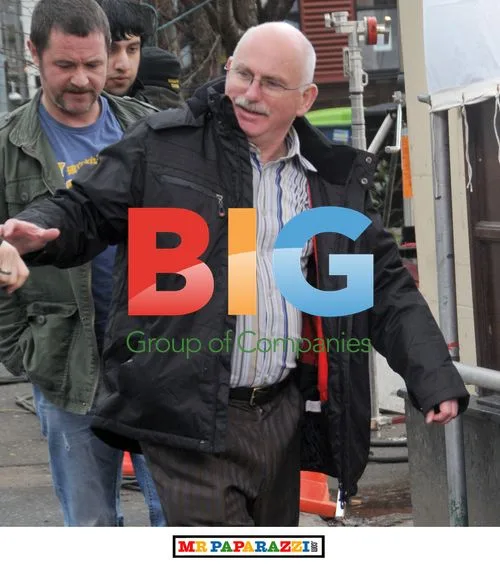 Gary Lewis on 'Filth' Movie Set