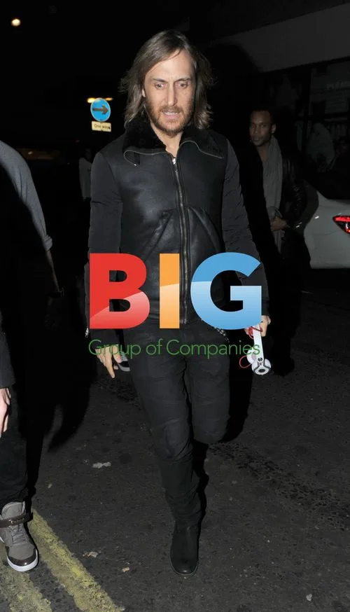 David Guetta Leaving Club Rose in London