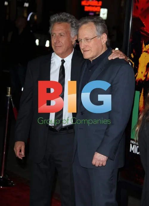 Dustin Hoffman and Michael Mann at 'Luck' premiere