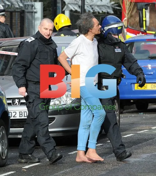 London Riot Police Respond to Incident