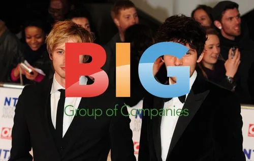 Bradley James and Colin Morgan at 2012 NTAs