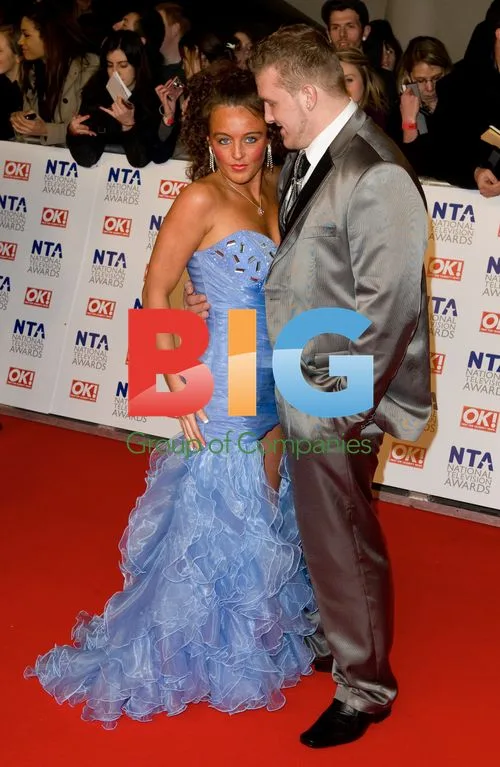 Swanley and Josie at the 2012 National Television Awards