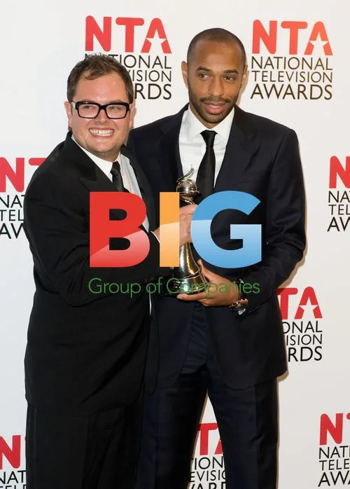 Alan Carr and Thierry Henry at NTA 2012