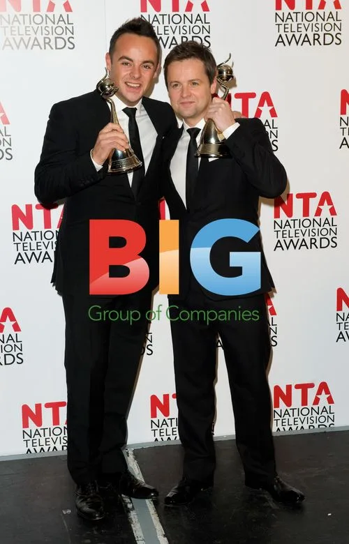 Ant and Dec at National Television Awards 2012