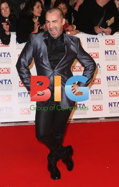 Louis Spence at the 2012 National Television Awards