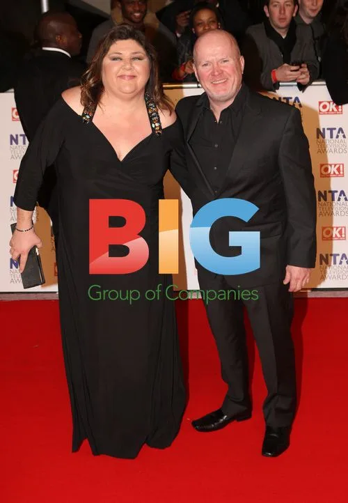 Cheryl Fergison and Steve McFadden at the 2012 NTA
