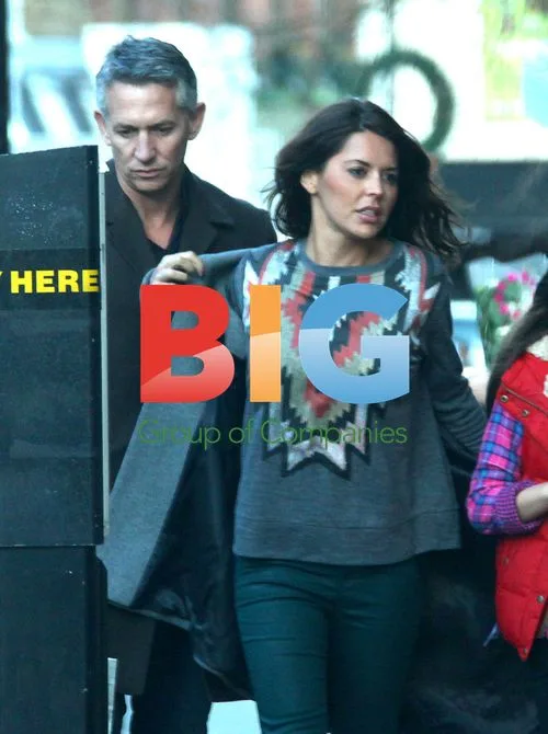 Gary Lineker and wife Danielle Bux in Primrose Hill