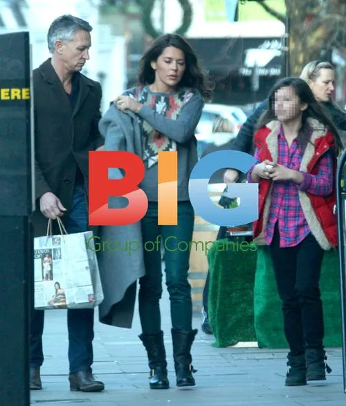 Gary Lineker and Danielle Bux in London