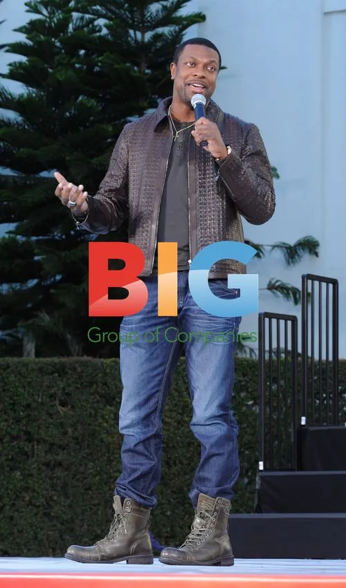 Chris Tucker at Michael Jackson Handprint Ceremony