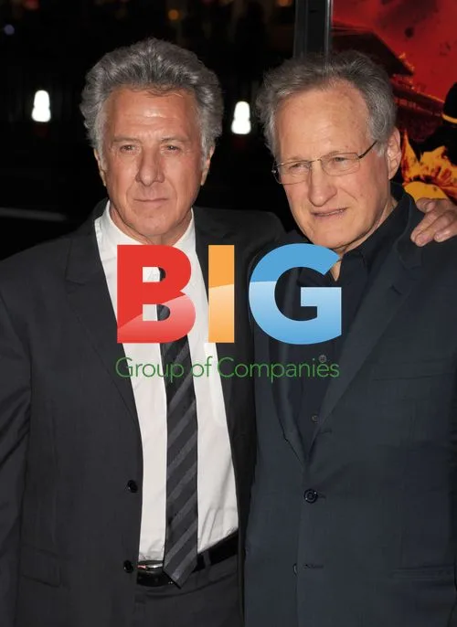 Dustin Hoffman and Michael Mann at 'LUCK' Premiere