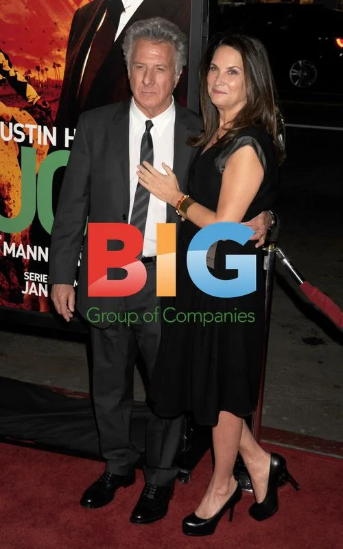 Dustin Hoffman and Lisa Gottsegen at 'LUCK' Premiere
