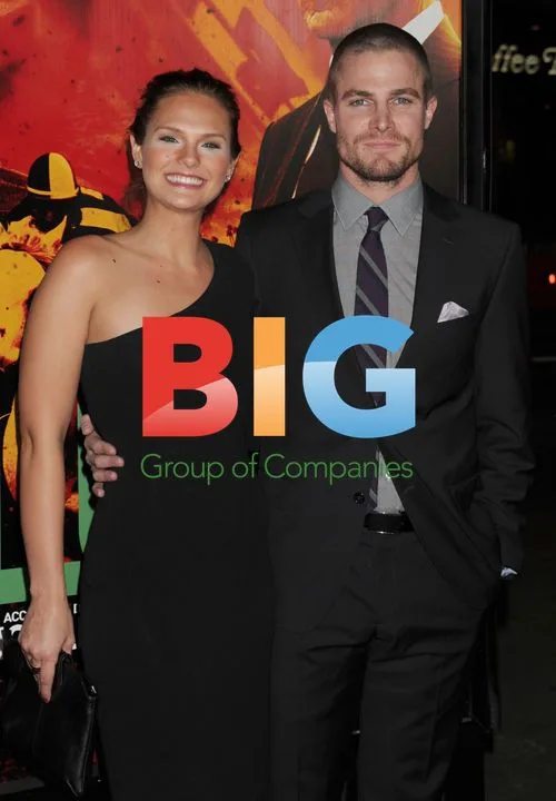Cassandra Jean and Stephen Amell at 'LUCK' Premiere