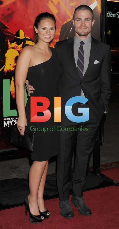 Cassandra Jean and Stephen Amell at LUCK Premiere
