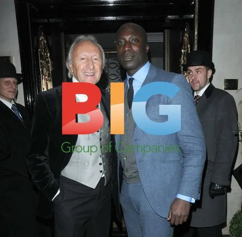 Ozwald Boateng and Harold in London