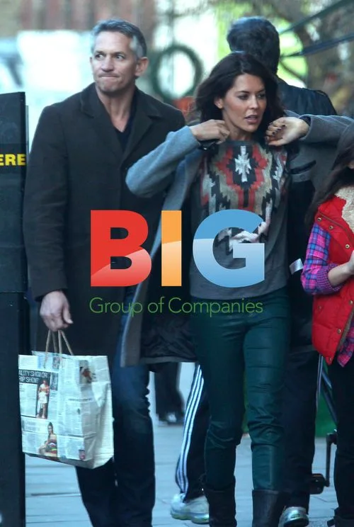 Gary Lineker and Danielle Bux in London