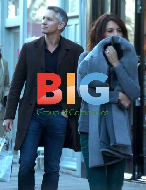 Gary Lineker and wife Danielle Bux in London