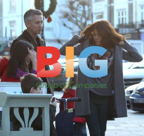 Gary Lineker and Danielle Bux Family Outing