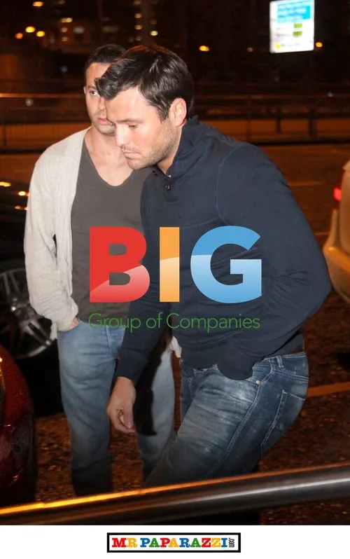 Mark Wright Spotted at 'ACES' Night Club Opening