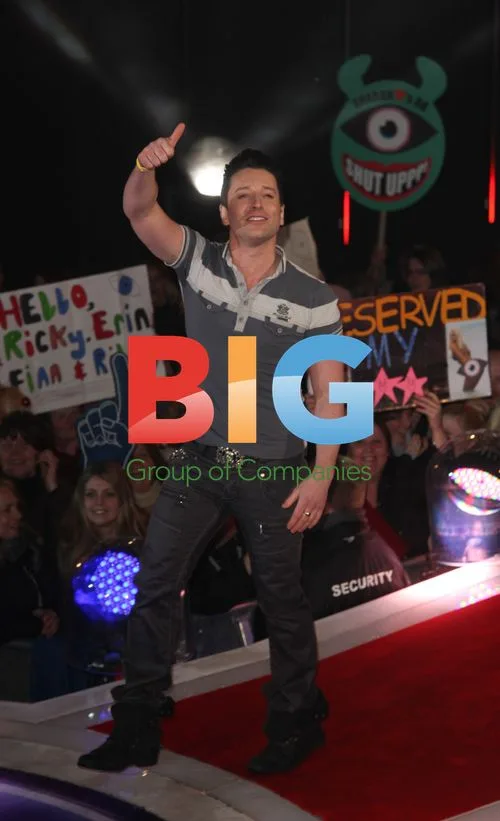 Andrew Stone at Celebrity Big Brother Final