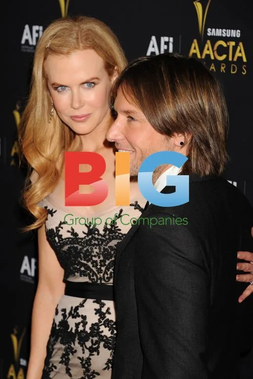Nicole Kidman and Keith Urban at 2012 AACTA Awards