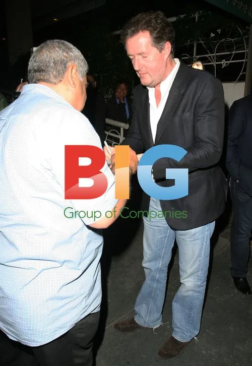 Piers Morgan Dinner at Madeo Restaurant
