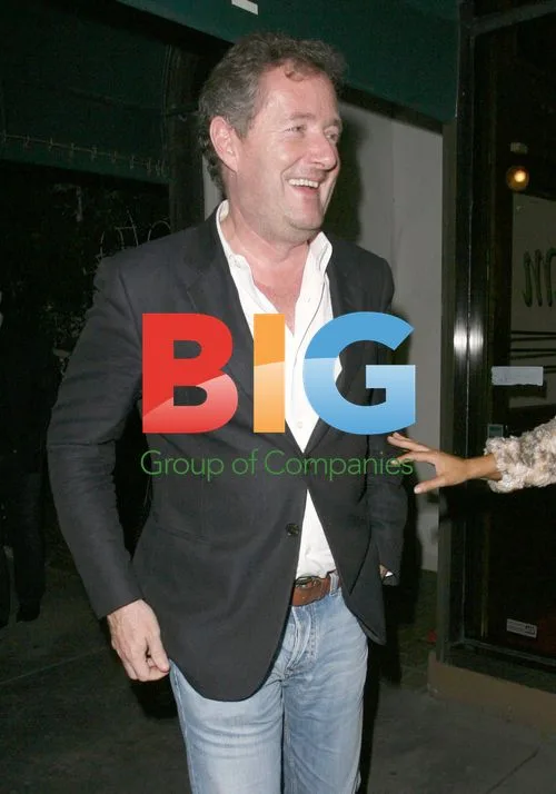 Piers Morgan Takes Parents to Dinner
