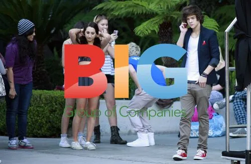 One Direction Greeted by Fans in LA