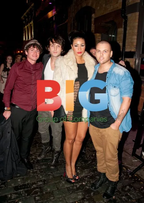 James Michael, Marcus Collins and Layla Flaherty at Liverpool Concert