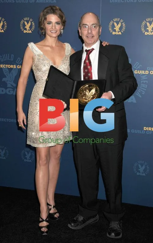 Stana Katic and William Ludel at DGA Awards