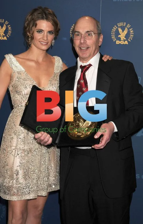 Stana Katic and William Ludel at DGA Awards