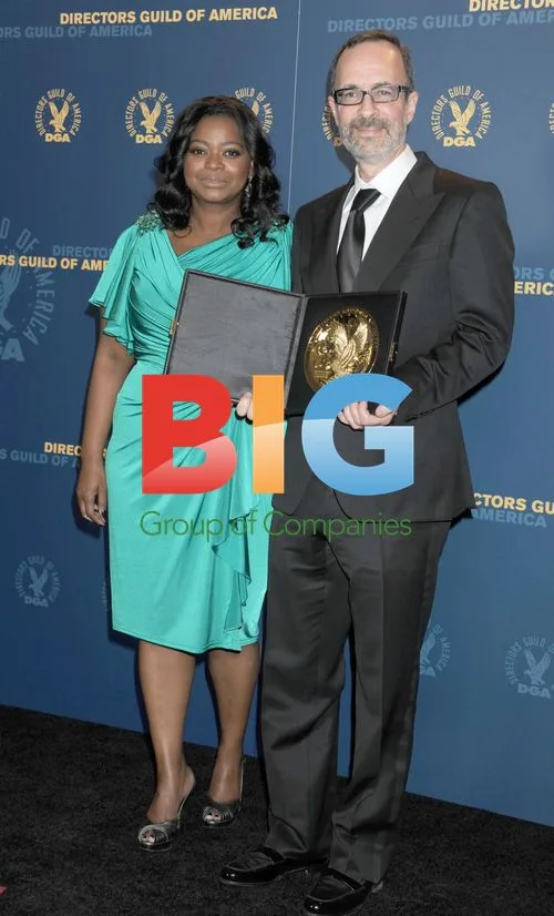 Octavia Spencer and Robert B. Weide at DGA Awards