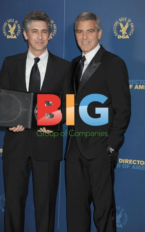 Alexander Payne and George Clooney at DGA Awards