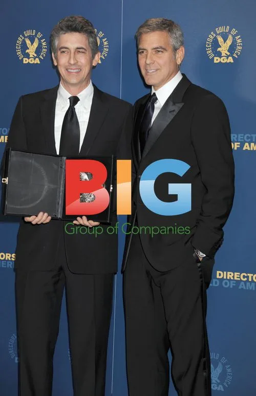 Alexander Payne and George Clooney at DGA Awards