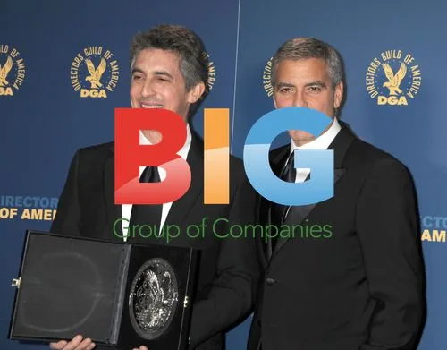 Alexander Payne & George Clooney at DGA Awards