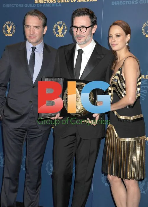 DGA Awards 2012 with Jean Dujardin, Michel Hazanavicius, and Berenice Bejo