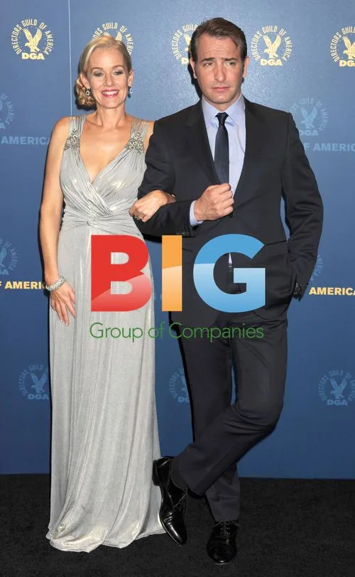 Penelope Ann Miller and Jean Dujardin at 2012 DGA Awards
