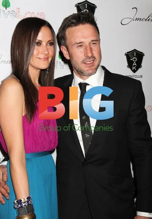 Christina McLarty and David Arquette at 1Oak Las Vegas