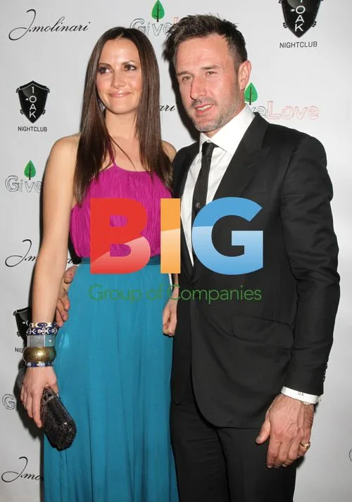 Christina McLarty and David Arquette at 1Oak Las Vegas