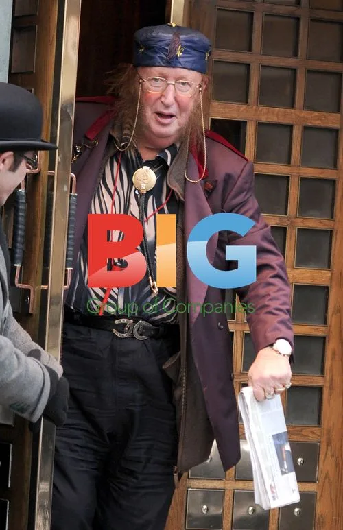 TV Personality John McCririck Leaving The Ivy