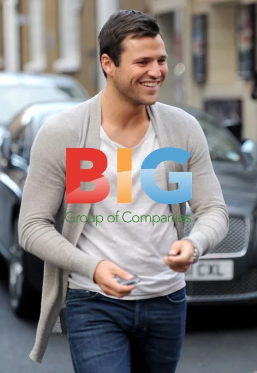 Mark Wright Leaves The Ivy, London
