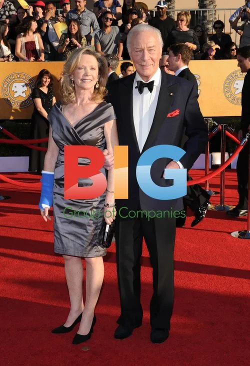 Christopher Plummer & Elaine Taylor at 2012 SAG Awards