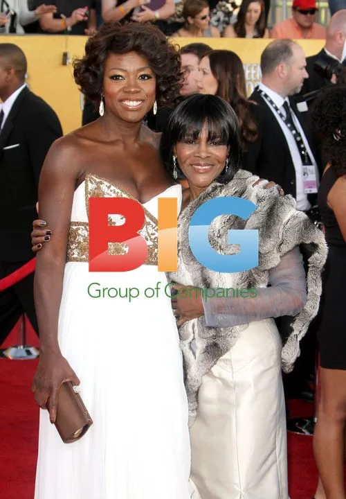 Viola Davis and Cicely Tyson at SAG Awards 2012