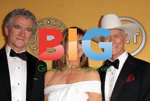 Larry Hagman, Linda Gray, Patrick Duffy at SAG Awards